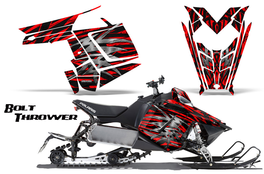 Polaris Rush Graphics Kit Bolt Thrower Red BB